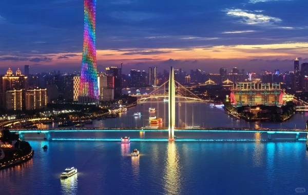 Pearl River Cruise: Eine Reise durch die Zeit von einer tausendjährigen Fähre, die zur Beleuchtung der Stadt führt-4