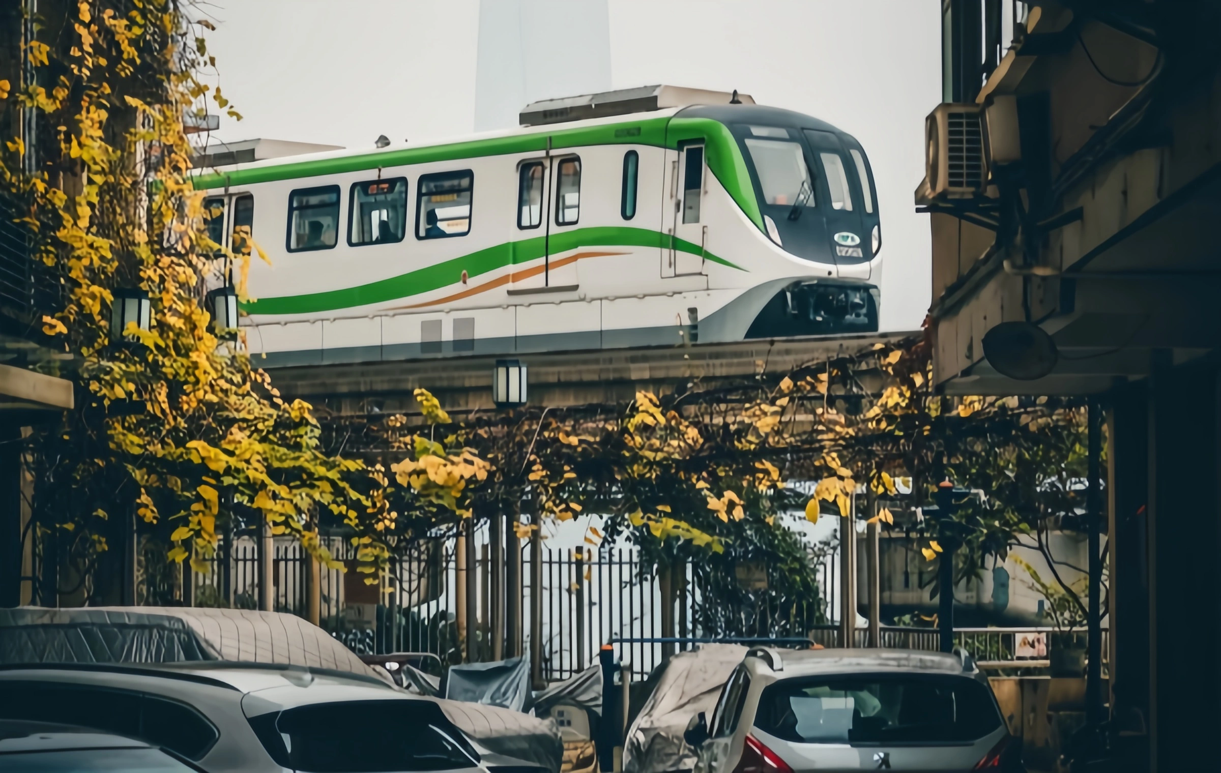 Liziba Light Rail Station: Eine Fantasiereise durch die Dreidimensionale Bergstadt und ein visuelles Wunder der Cyber Magic-2