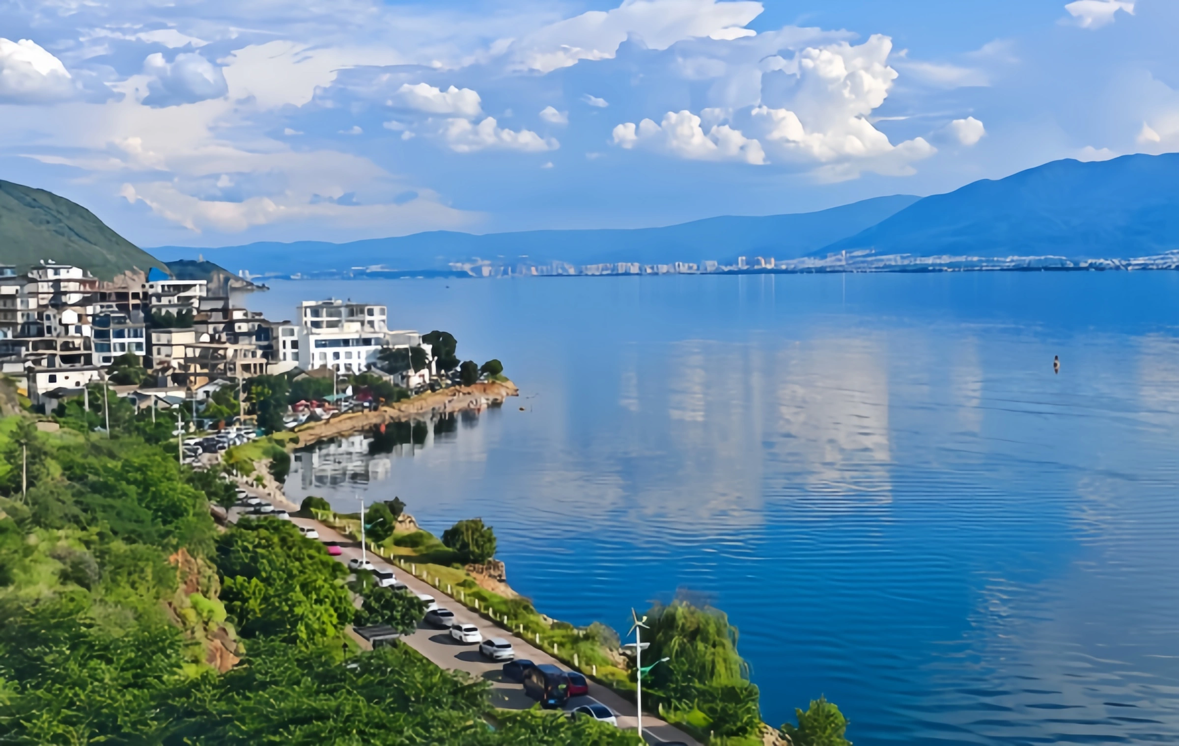 Lac Erhai: Une montre millénaire de la perle du Plateau au miroir du vent, des fleurs, de la neige et de la lune