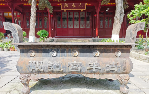 Palais de Qingyang: Un temple taoïste dans la ville animée, un voyage de recherche de la vérité à travers une porte millénaire-4