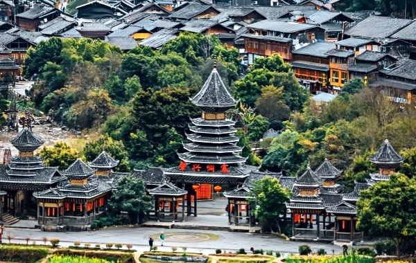 Ich bin nicht da. Dorf: Eine immersive Reise in das geheime Reich des Dong-Volks und ihres Millenniums immateriellen Kulturerbe