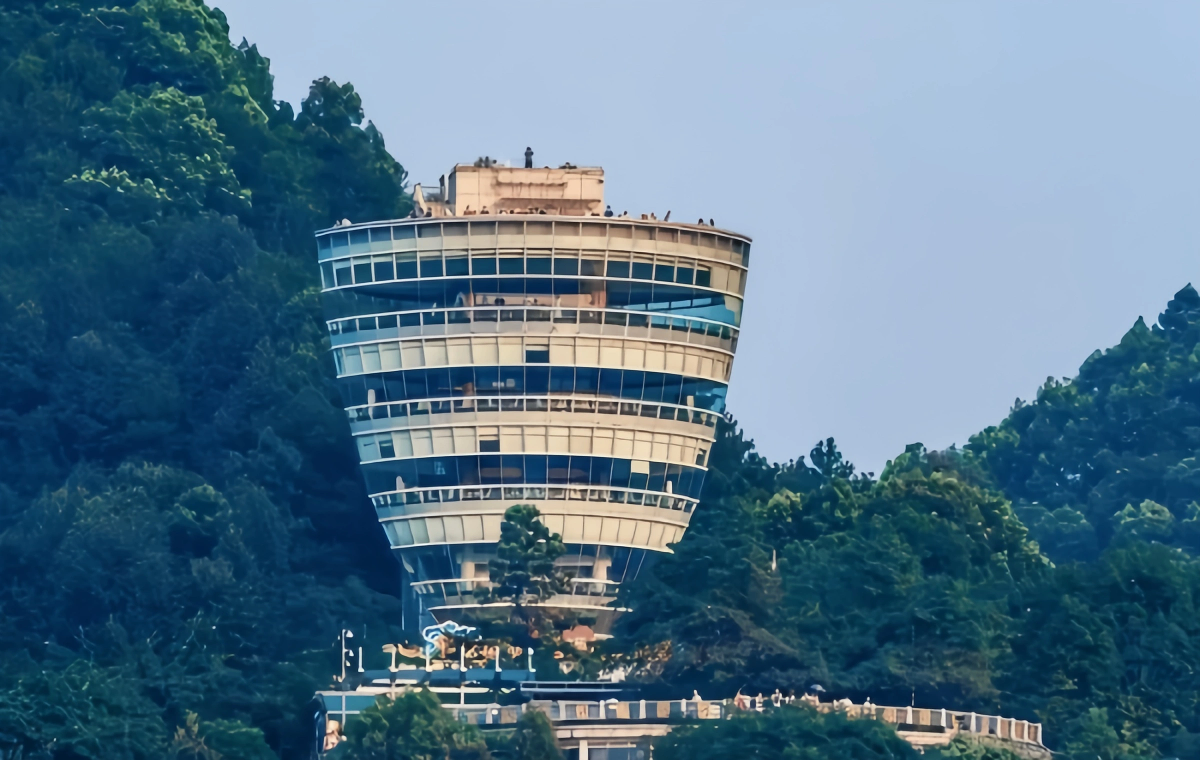 Chongqing Nanshan Scenic Zone : Un jardin trois dimensions du ciel Suspendu dans le ciel urbain-3