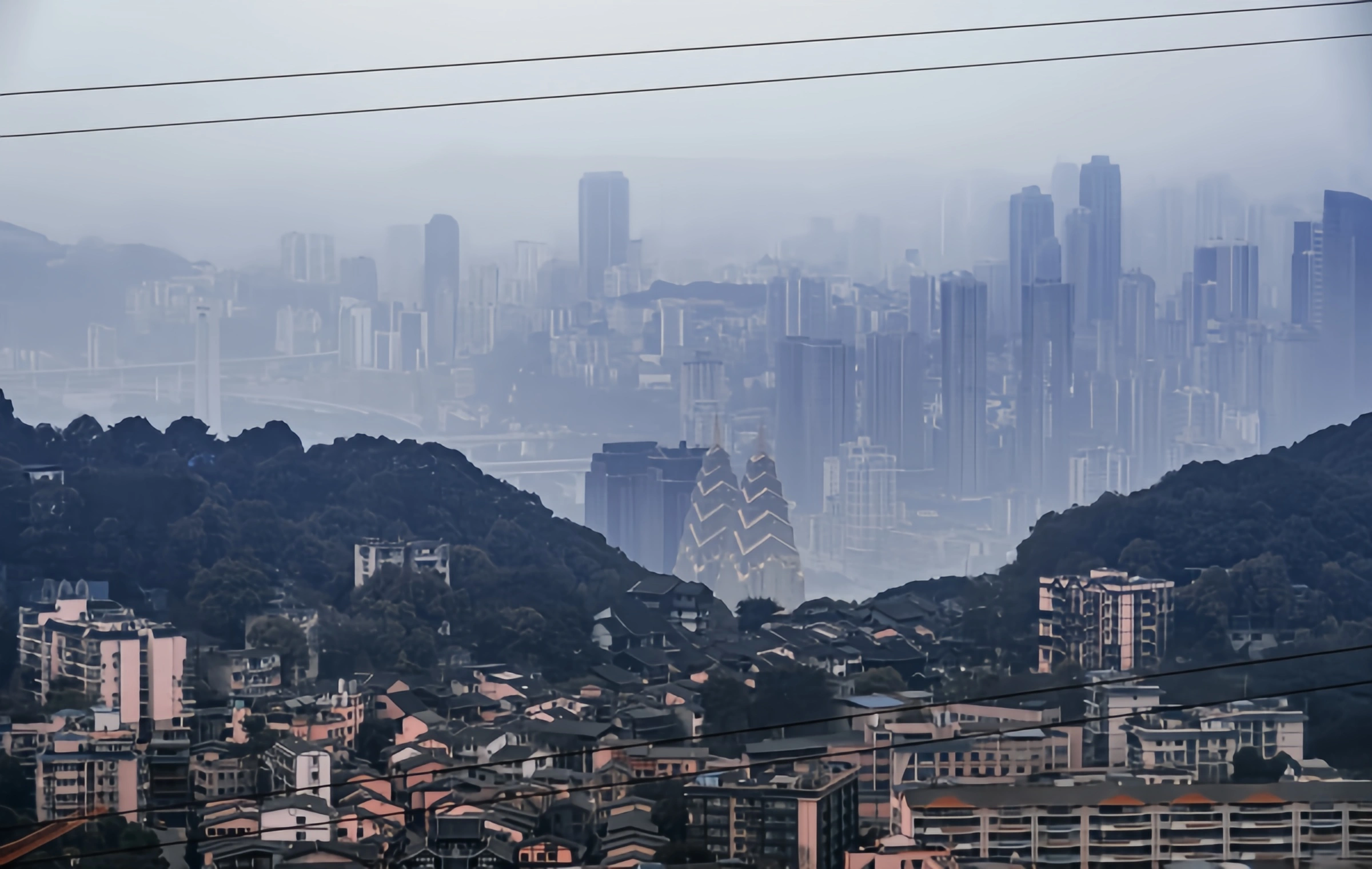 Chongqing Nanshan Scenic Zone : Un jardin trois dimensions du ciel Suspendu dans le ciel urbain-4