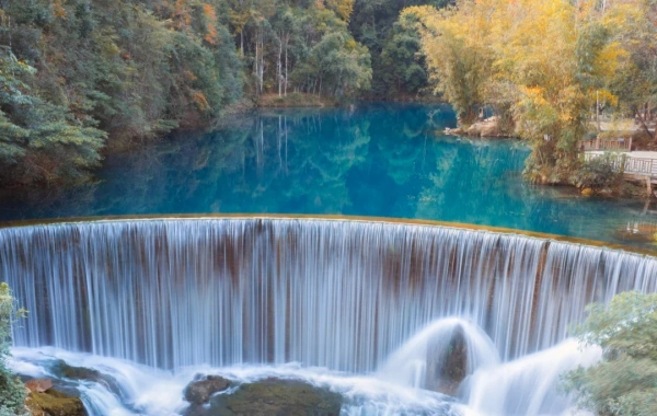 Pont Xiaoqikong : un voyage à travers la galerie Karst Aquarelle sur Terre-2