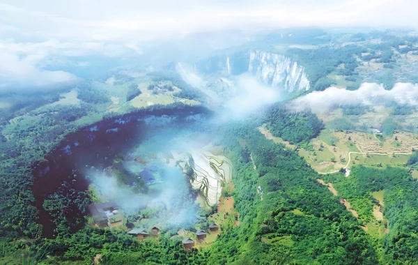 Wulong Karst: Voyage dans le Rift géologique épique de la Terre et le cœur de la planète-4