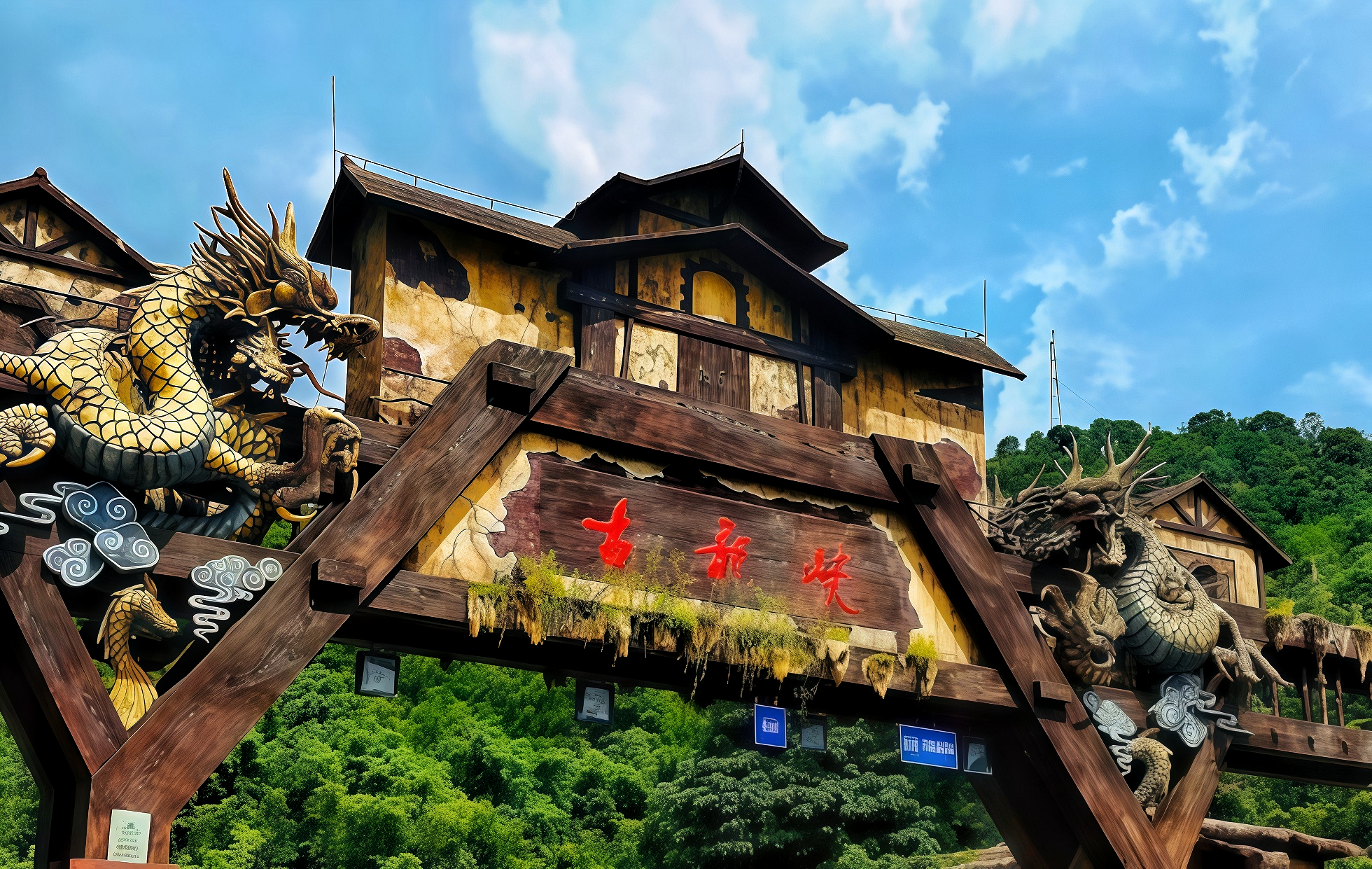 Gorge de Gulong: une renaissance extrême— Du cours de rafting à un royaume dans les nuages-2