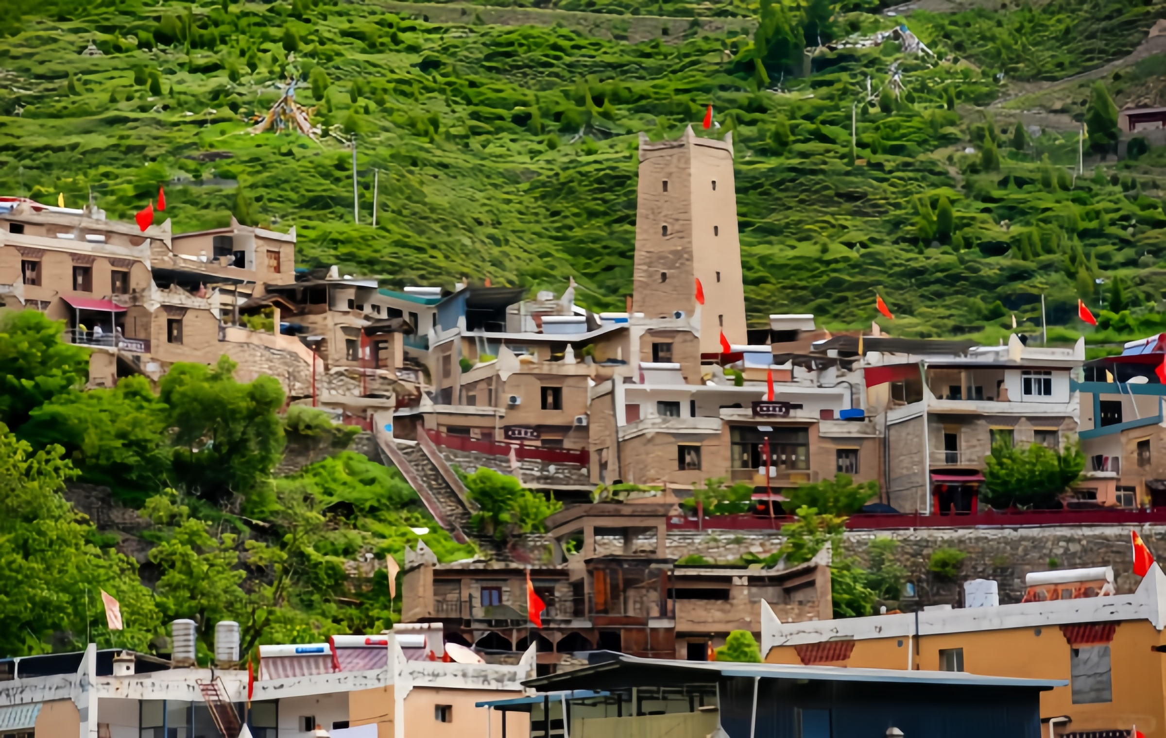 Ganbao Tibetan Village: The 