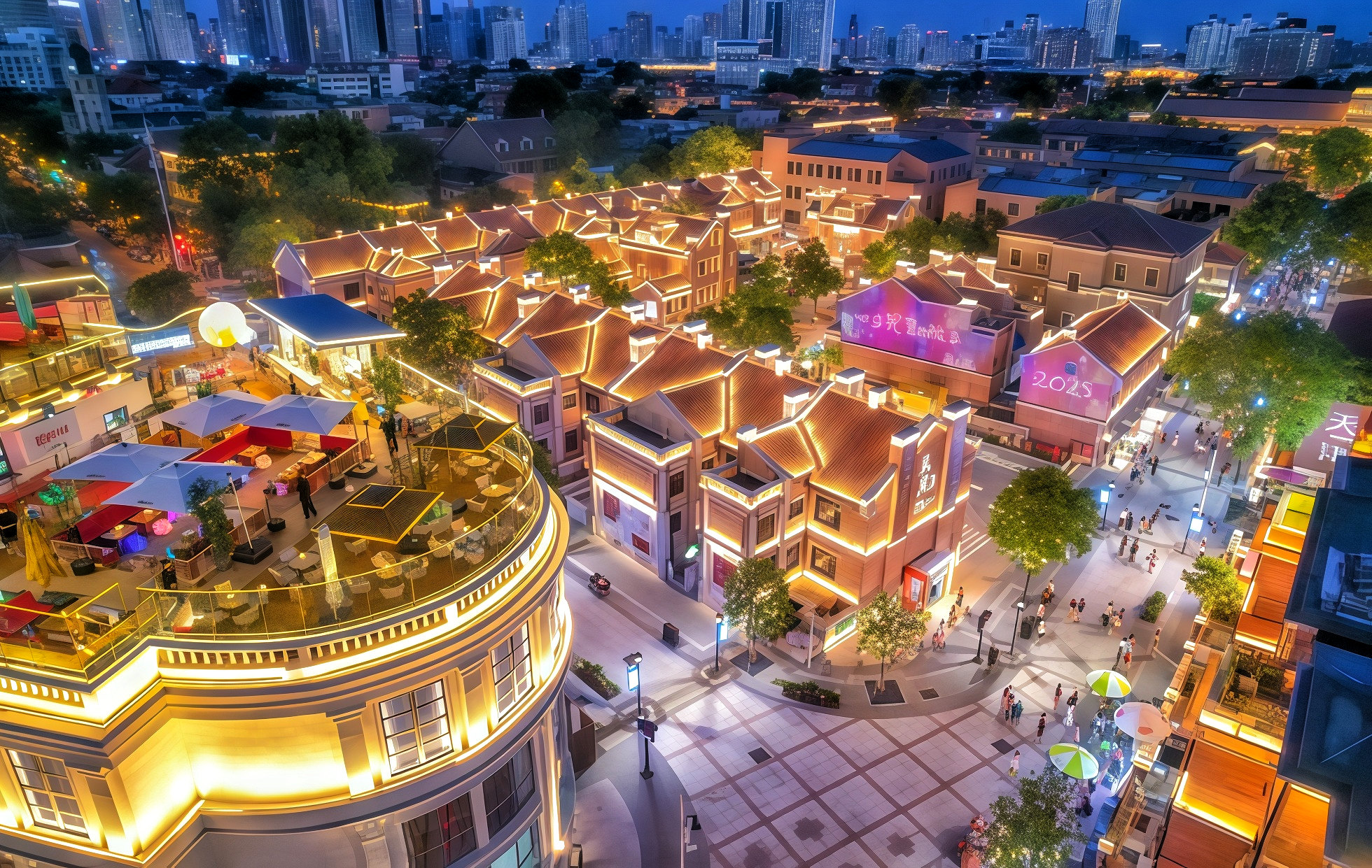 Les cinq grandes avenues (Wudadao): Un siècle d'histoire au milieu d'une «Expo architecturale mondiale»