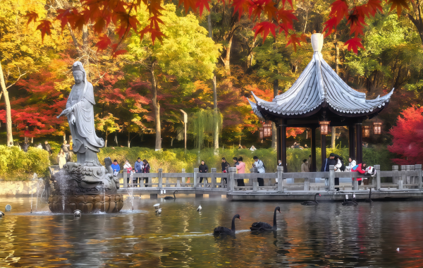 Montagne de Qixia : Montagne de Qixia : Traverser le 