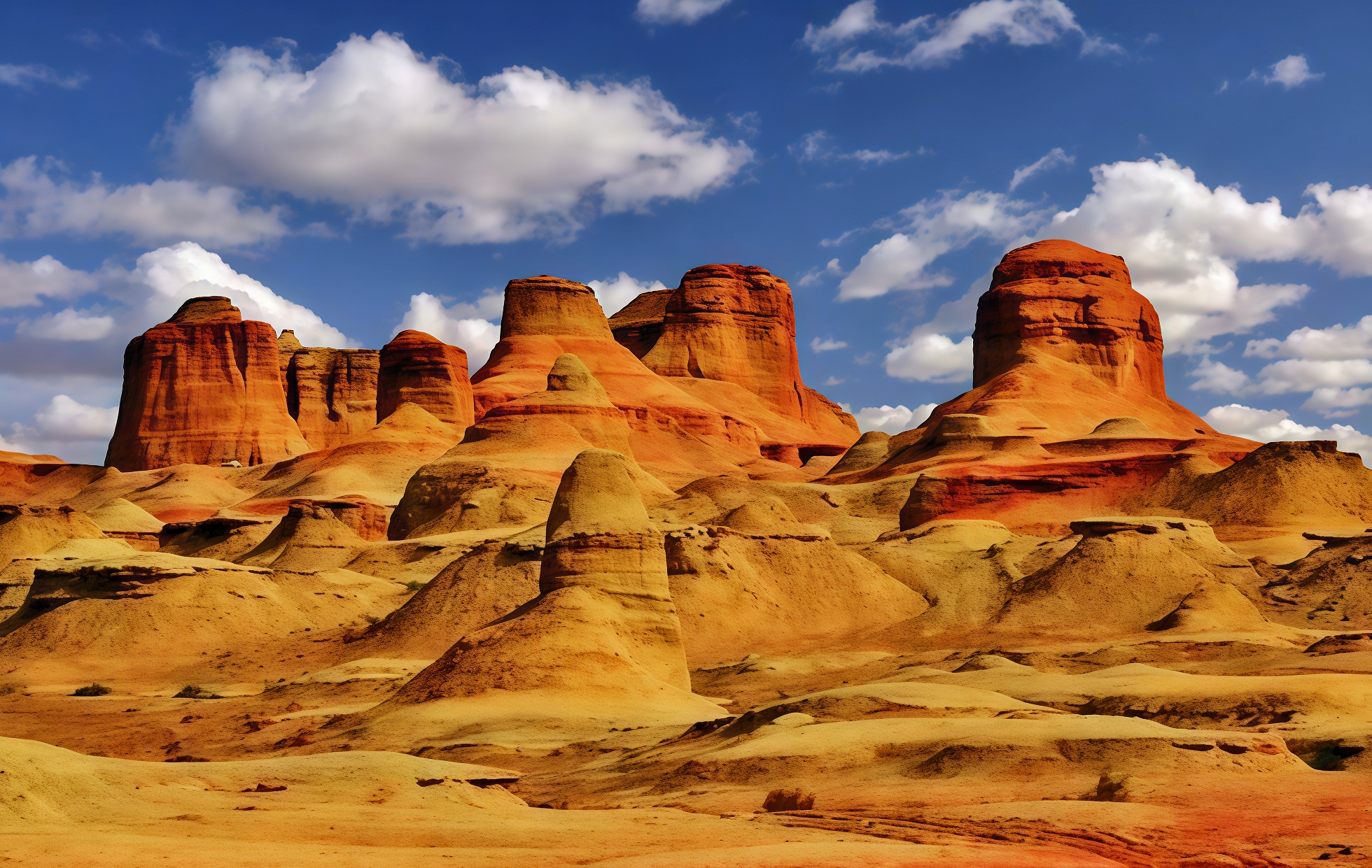 Urho Ghost City: un voyage épique à travers des yardangs sculptés par le vent s'étend sur dix mille ans