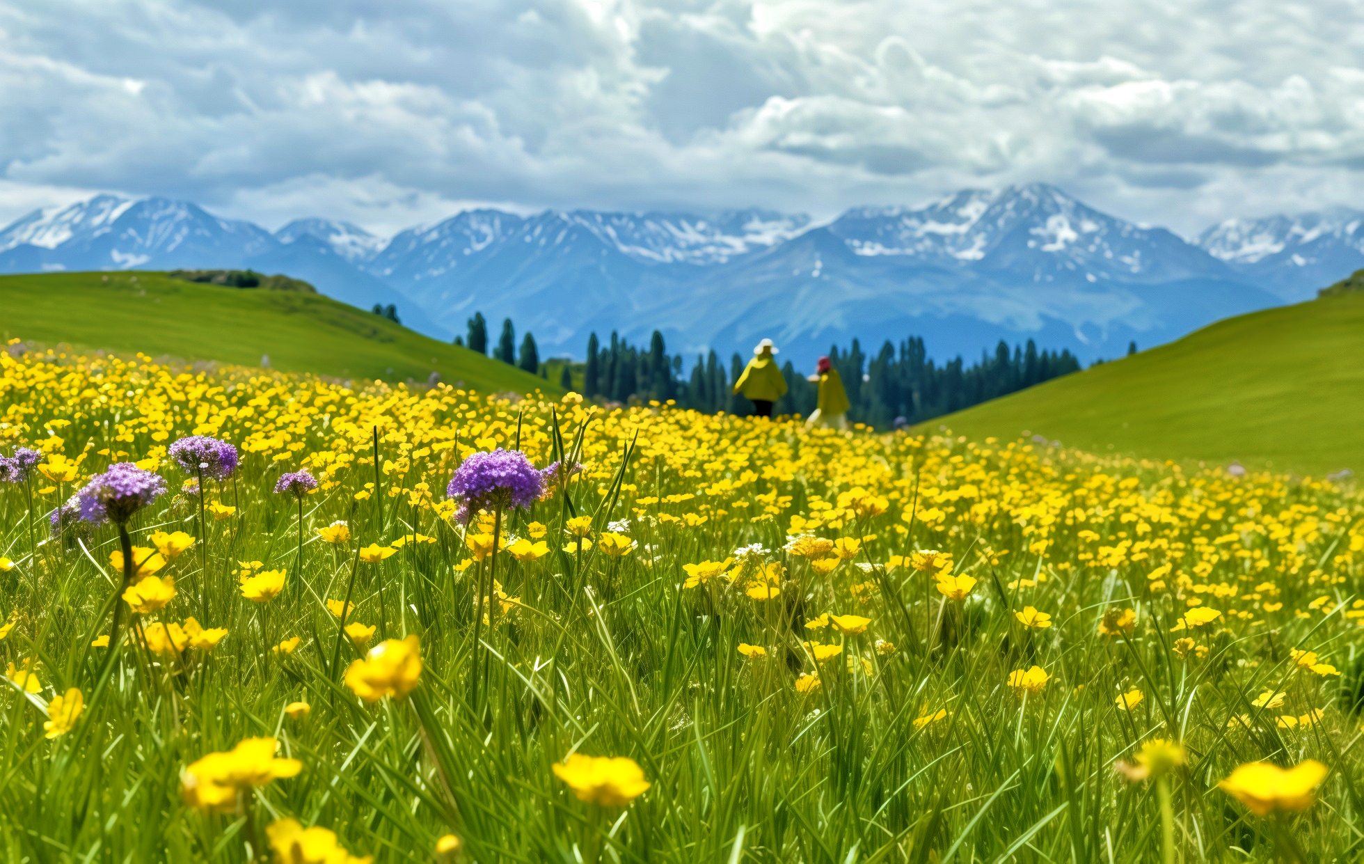 Prairies de Kalajun: Un chef-d'œuvre idyllique des paysages 