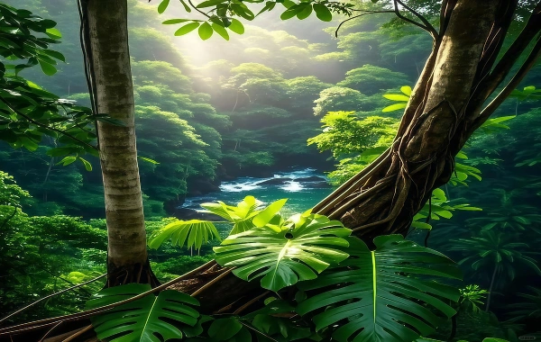 Primeval Forest Park : 공작 왕국과 열대 우림의 비밀 순간