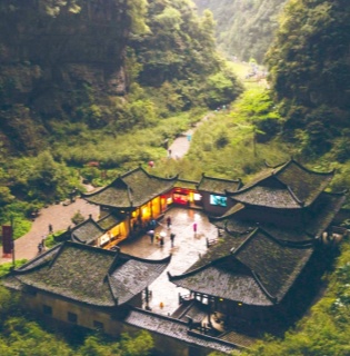 Chongqing Sinkhole et City Culture Tour