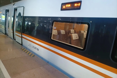 Shanghai to Nanjing high-speed railway and Tours