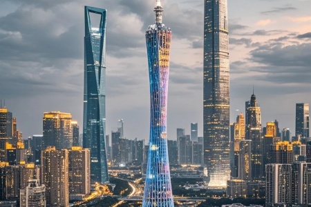 Guangzhou Tour-the Canton Tower