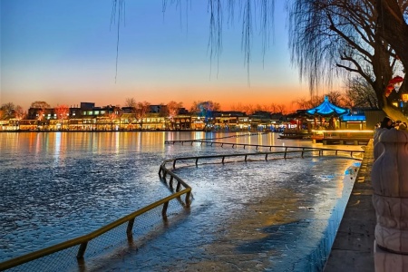 The rider's great victory! Beijing Shichahai Hutong cycling route! 