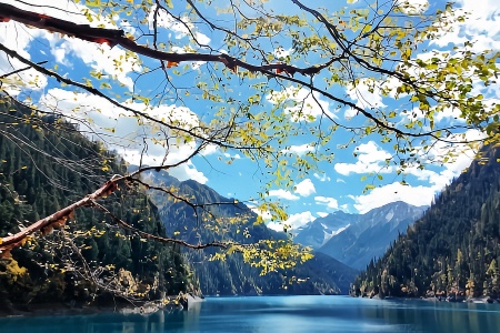 Return from Jiuzhaigou Valley without looking at the water!