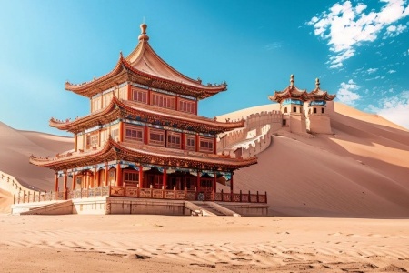Under the feet of Dunhuang is a millennium old Silk Road - Silk Road Dream Day Tour