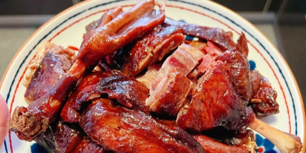 Sauce coated duck.jpg