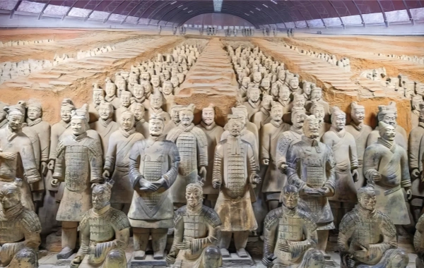 베이징, 서안, 상하이를 통해 7 일 여행