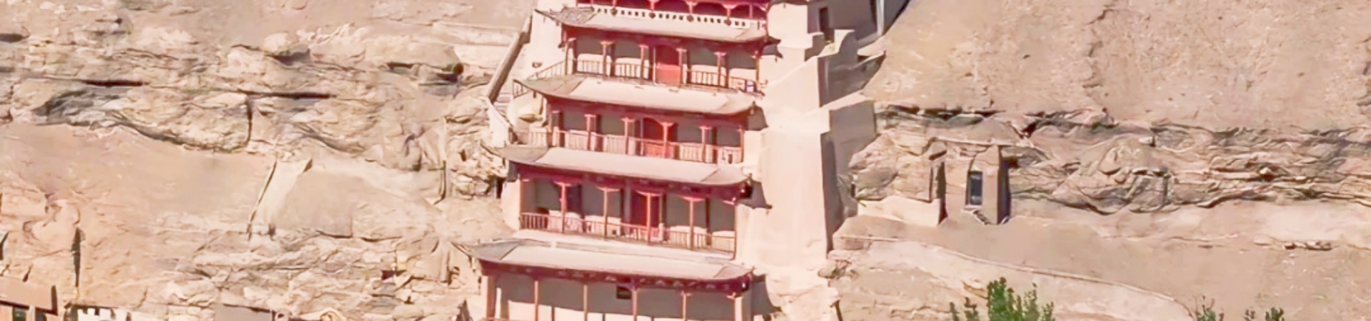 모가오 동굴: 사막의 미술관, 벽에 박물관