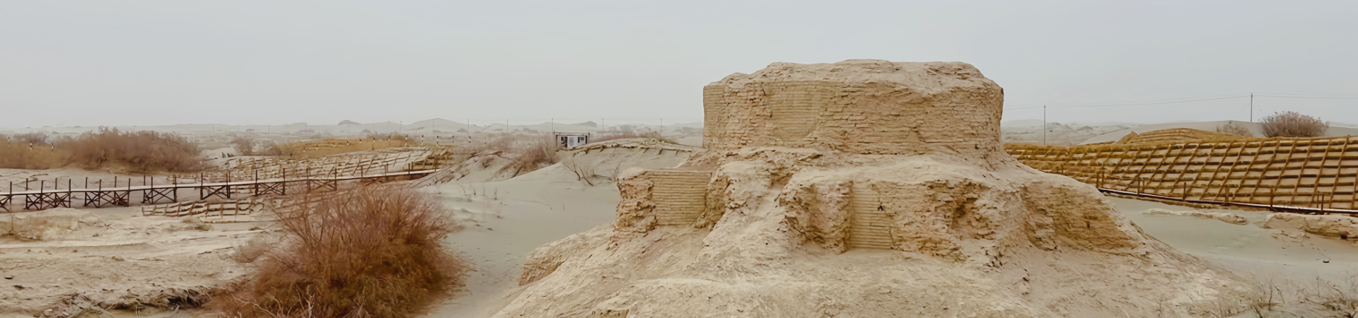 Ruines du monastère bouddhiste Rewak