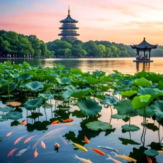 2 Tage Hangzhou Geschichte & Malerische Wunder Tour